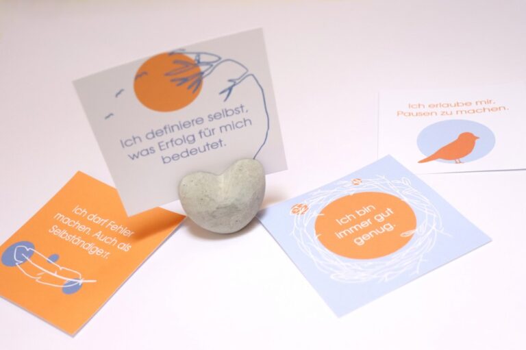 Mehr über den Artikel erfahren Affirmationen für (achtsame) Selbstständige